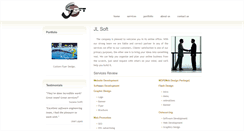 Desktop Screenshot of jlsoft.eu